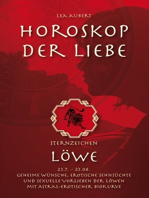 cover image of Horoskop der Liebe – Sternzeichen Löwe
